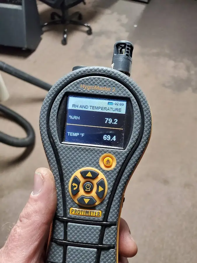 Moisture meter humidity assessment for Fire & Smoke Damage Restoration in Rock Island